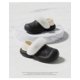 thumbnail image 5 of Pantuflas cálidas para mujer, cómodas pantuflas de espuma viscoelástica color piel, mullidas, antideslizantes, cómodas pantuflas de felpa para interior y exterior, 24cm, 5 of 5