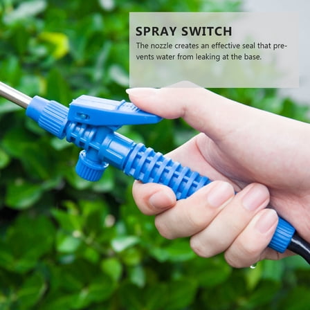 Pawsdot 2pcs Wand Nozzle Sprayer Plastic Blue Irrigation System Gardening Tools