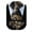 A27-gold & Brown & Black, variant on Ties for Men Paisley Tie and Pocket Square Woven Classic Floral Mens Ties Handkerchief Set