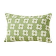thumbnail image 2 of YWIYIUD 1PCS Spring Summer Pillow Cover 18x18/19.6x13.7Inch Cute Flower Jacquard Pillowcase Soft Comfortable Pillowcase Cushion Case for Couch Sofa Bed Living Room Bedroom Home Decor, 2 of 8