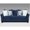 Navy Blue, variant on Gray Platinum , Textured Fabric Upholstery, Comfort, High Foam Cushions, Slightly Curved , Legs, Living Room Centerpiece Fabric, Support, Padding, Flared Arm Design, Seating For 3