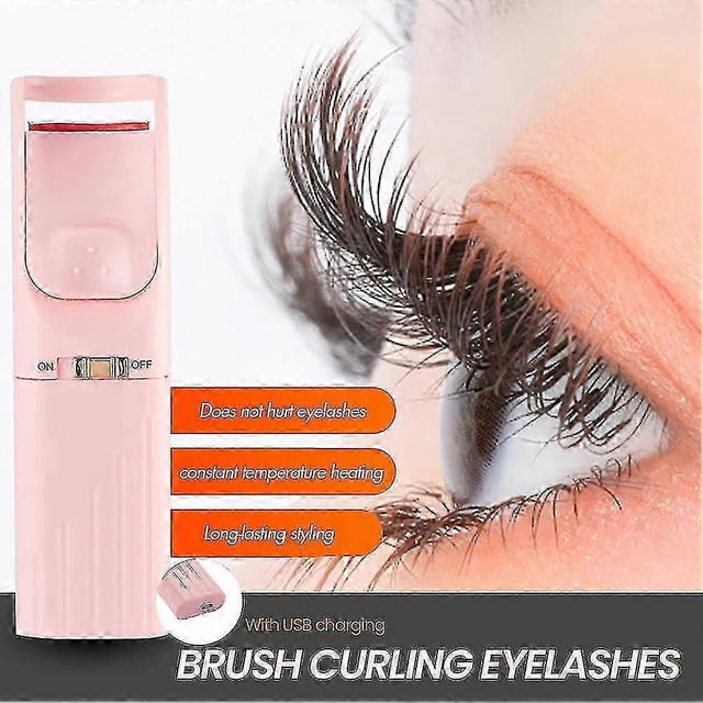 2026 Heated Eyelash Curlers, Electric Eyelash Curlers, Rechargeable Lash Curler With Silicone Pad Long-lasting Curling