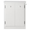 Camaflexi Cpap Night Stand 2 Door White Finish Walmart Com Walmart Com