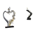 thumbnail image 1 of Figura de pareja besándose, estatua de pensador, estatua de escalera, adorno de escritorio coleccionable, figura abstracta de resina, artesanía para d, 1 of 8