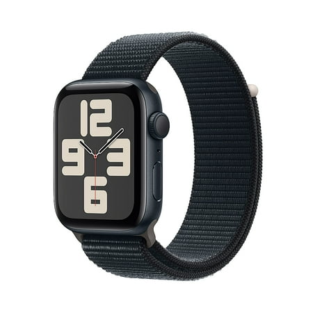 Refurbished Apple Watch SE 2 44mm Midnight Aluminum - Midnight Sport Loop MREA3LL/A