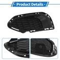 thumbnail image 4 of Front Right Fog Light Grill No.71103T5HH50 Front Lower Bumper Fog Light Cover Inserts for Honda Fit 2018-2019 Black ABS 1 Pc, 4 of 6