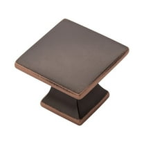 Hickory Hardware P3028 Studio 1-1/4" Square Cabinet Knob - Bronze