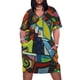 thumbnail image 1 of Vestido largo de verano con bolsillos sueltos y estilo rockero para mujer., 1 of 7