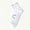 White, variant on Men Cotton Anti Slip Yoga Ankle Socks, Non Skid Mid Crew Fitness Socks for Pilates Barre Workout Black White Two Colors