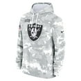 thumbnail image 2 of Men's Nike Arctic Camo Las Vegas Raiders 2024 Salute to Service Club Fleece Pullover Hoodie, 2 of 3