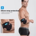 thumbnail image 6 of Dwellin Elbow Brace Adjustable Support with Spring Stabilizer Strap for Tennis Elbow Tendonitis Sports Injury Relief (Right), 6 of 8