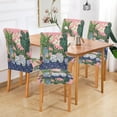thumbnail image 2 of Yayeee 4 Pack Dining Chair Covers Stretch Parson Chairs Slipcovers Seat Protector, Floral Vase, 2 of 6