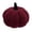 C005- Deep Red, variant on Decorative Pillow, Halloween Fall Decor Pumpkin Pillow, Fall Throw Pillow for Living Room Decorations, Golden Cozy Room Decor Accent Pillow, 12X12 Inch Soft Fuzzy Pumpkin Shaped