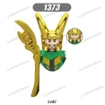 thumbnail image 1 of TV6206 Marvel Spider-Man Iron Man Capitán América Loki ladrillos personaje de dibujos animados bloque de construcción regalo de cumpleaños X0273 G0162, 1 of 5