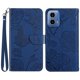 thumbnail image 1 of KAIYANG Ht03 Funda para teléfono Motorola Moto G04 5G/G24 5G con estampado de flores y mariposas, estilo C, para Motorola Moto G04 5G, color azul, 1 of 5