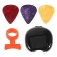 thumbnail image 2 of Eease 1 Sets Silicone Guitar Pick Grips Guitar Picks Ergonomic Guitar Finger Pick Holder Non-Slip Finger Thumb Protector For Acoustic Electric Guitar Bass Ukulele, 2 of 10