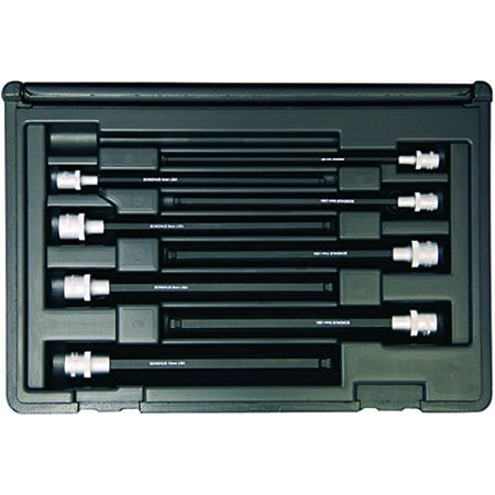 Bondhus 30887 Socket Ball End Bit Tool Set w/Sockets, 6