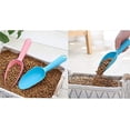 thumbnail image 4 of Espátula de mano de plástico para niños, herramienta de jardinería casera de plástico de 10,5 pulgadas, maceta, pala, 3 piezas, 4 of 5