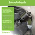 thumbnail image 3 of Greenlee 868 Screw Anchor Expander for Caulking Anchor Size, 1/4-Inch - 20, 3 of 9