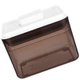 thumbnail image 2 of Food Sealed Storage Box Plastic Grain Jar with Storage Box Milk Powder Lid Snacks Milk Powder Airtight Container, 1000ml, Brown, 2 of 7