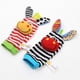 thumbnail image 4 of Juguetes de animales para bebés recién nacidos juegos de peluche calcetines de sonajero para bebés juguetes de muñeca hacer sonidos para bebés accesorios para bebés 0 6 12 meses, 4 of 5
