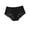 Black, variant on Posijego Womens Lace Underwear Plus Size Bikini Panties Women's High Waist Breathable No Show Briefs XL-4XL
