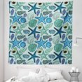thumbnail image 1 of Starfish Tapestry, Aquarium Inspired Composition Tropical Seashells and Scallops Cockles and Clams, Fabric Wall Hanging Decor for Bedroom Living Room Dorm, 5 Sizes, Multicolor, by Ambesonne, 1 of 1