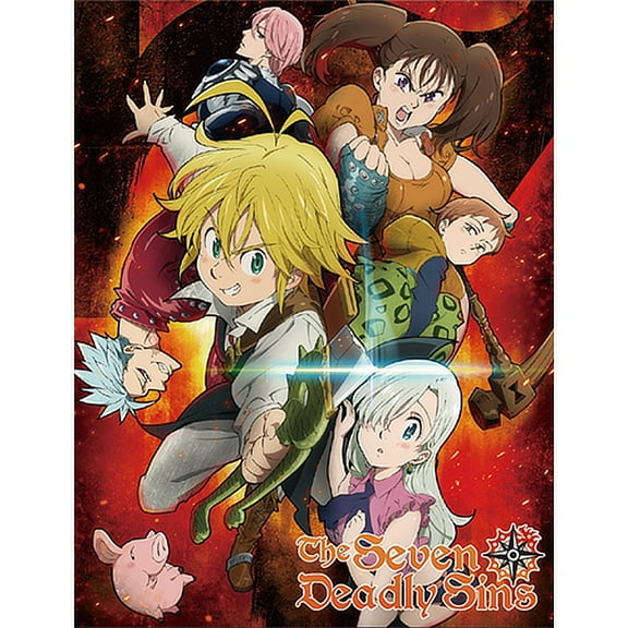 Great Eastern Entertainment The Seven Deadly Sins Wall Scroll