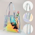 thumbnail image 2 of Unique Bargains Edged Reusable Gift Bag Multicolor For All Occasions 1Pc Gray Multicolor, 2 of 5