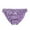 Purple, variant on Matoen Women's Underwear Mid Waisted Breathable Briefs Stretch Panties Soft Full Coverage Underpants