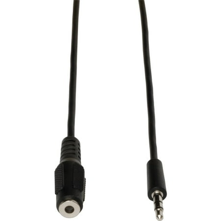 Tripp Lite 3.5mm M/F Mini-Stereo Audio Extension Cable, 10'