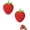 2pcs, variant on Strawberry Squishy, Fruit Stress Balls, Slow Rising Fidget, Realistic Glossy Desk Decor, Squeezable Soft Relief, Calming Sensory Gift for Adults Anxiety Focus