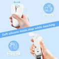 thumbnail image 7 of JYJXWY Portable Fan,Battery Powered Fan with Mirror, Cell Phone Holder, Flashlight, 3-Speed, Lanyard for Travel and Summer-White, 7 of 7
