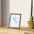 thumbnail image 2 of Photo Frame, Minimalism/ Picture Frame, Desktop and Wall Hanging Picture Display Dark Wood 7inch, 2 of 8