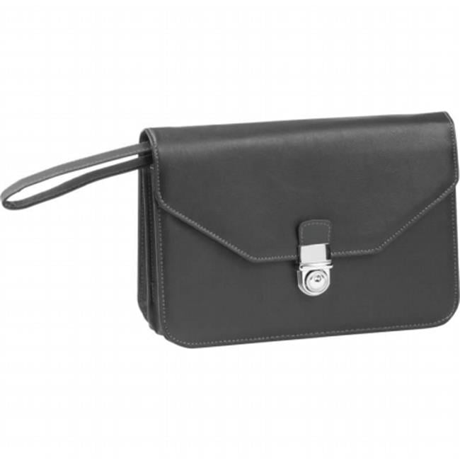 Faux Leather Clutch Wallet with wrist strap 