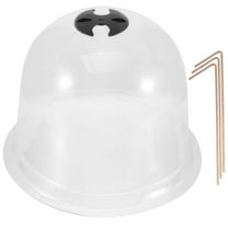 Soimiss Garden Plants Dome Transparent Plastic 1 Set
