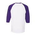 thumbnail image 3 of Gildan Heavy Cotton Three-Quarter Raglan Sleeve Baseball T-Shirt, 3 of 3