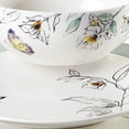 thumbnail image 5 of Oneida Botanica 12-Piece Green Dishwasher Safe Porcelain Dinnerware Set with Dinner Plates, Accent Plates and All-Purpose Bowls (Service for 4), 5 of 8