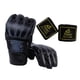 thumbnail image 5 of Guantes de boxeo de medio dedo, guantes de sparring, guantes de MMA, absorción de impactos, boxeo Esqueleto negro, 5 of 9