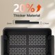 thumbnail image 2 of Carrito de almacenamiento Pipishell, rodante, de 4 niveles, con ruedas bloqueables, negro, 2 of 7