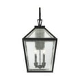 thumbnail image 5 of Black Four Light Outdoor Wall Lantern from the Woodstock Collection, 5 of 5