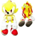 thumbnail image 2 of Kellytoy Sonic the Hedgehog Unisex Plush Backpack, Yellow, 2 of 2