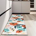 thumbnail image 4 of Pioneer Flower Floral Print Pattern Kitchen Rug Mat,Kitchen Runner Rugs Non Skid Washable,Decorative Kitchen Floor Mats for Kitchen,Sink,Laundry,17"X47", 4 of 5