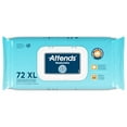 thumbnail image 4 of Attends Washcloths, No-Rinse, Alcohol-Free Wipes, 8" W x 12 1/2" L, 72 Count, 1 Pack, 4 of 4