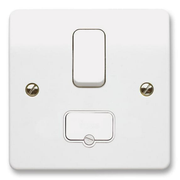 LOGIC PLUS - 13A 1 Gang Switched Fused Spur, Flush Mount