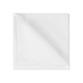 thumbnail image 4 of INSPIRE CHIC Men's Pocket Square Cotton Handkerchiefs for Suits Jacket White One Size, 4 of 4