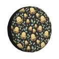thumbnail image 1 of Fotbe Octopuses And Leaves Funda de Llanta de Repuesto con Estampado, Engrosada, Ajuste Universal para Jeep, Remolque, RV, SUV, Camión-17 inch, 1 of 6