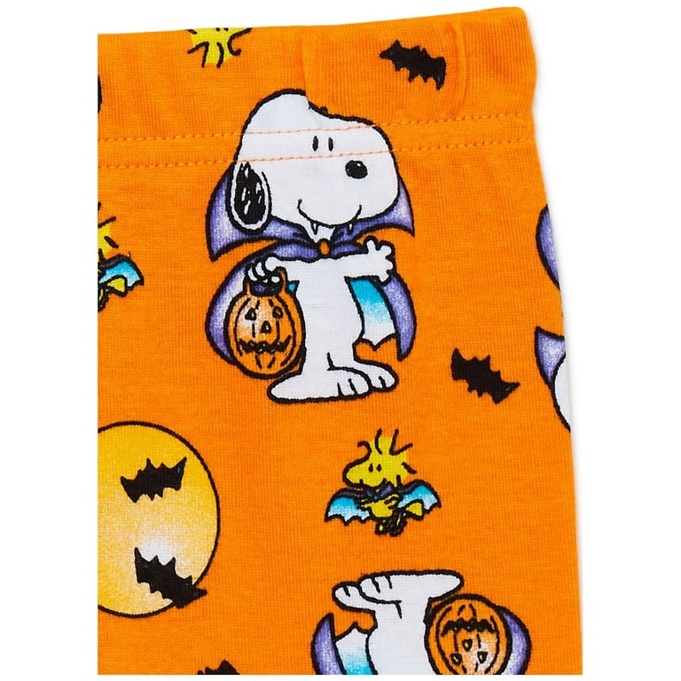 Snoopy Peanuts Halloween Baby and Toddler Pajama Set, 2-Piece, Sizes 12M-5T Snoopy Peanuts Halloween Baby and Toddler Pajama Set, 2-Piece, Sizes 12M-5T