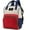 Red+Blue, variant on GUANGCAIJIA Stylish Backpack Diaper Bags for Cute Baby Boy Girl Organizer Unisex Stroller Mommy Hospital for Delivery Travel