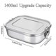 thumbnail image 2 of Bento Box Lunch Container Stainless Steel 3-compartment Bento Lunch Box For n, 2 of 5